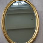 Vintage Spiegel Hout – Goud thumbnail 3