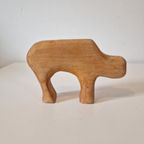 Houten Beeldje Beer Houtsnijwerk thumbnail 3