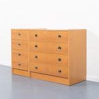 Pair Of Scandinavian Modern Chest Of Drawers / Ladekast From The 1960’S thumbnail 2