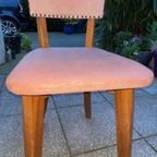 2 Identieke 1953 Vintage Slaapkamerstoelen thumbnail 2