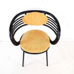 4X Vintage Stoelen Memphis Stijl thumbnail 3