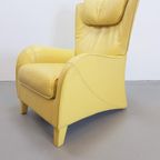 De Sede Fauteuil Geel Leer Lounge Chair '80 Swiss Desede thumbnail 6