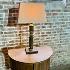 Lamp, Brons Met Kap thumbnail 7