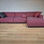 Montel Multi Plus Hoekbank - Rood- Grijs - Stof - Design thumbnail 9