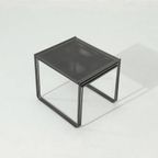 Post Modern Perforated Steel Nesting Tables 1980S thumbnail 7