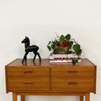Scandinavisch Vintage Teak Fineren Ladekast Renal thumbnail 4