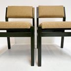 Set Van 2 Sa07 Pastoe Stoelen Van Cees Braakman, 1960'S thumbnail 5