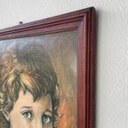 Vintage Print Jaren 70 Huilende Jongen Kind thumbnail 15