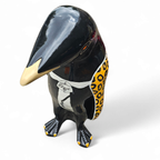 Large Resin Penguin By Michael Peetermans / Belgium 2014 / Signed By Artist / Unique Piece thumbnail 9