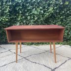 Vintage Retro Teak Bureau Jaren 60 thumbnail 14