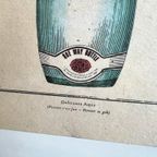 Vintage Kartonnen Kaart / Poster Perrier thumbnail 6