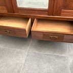 Mooie Art Nouveau Kledingkast thumbnail 4