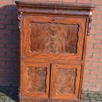 Hollandse Antieke Secretaire À Abbatant thumbnail 3