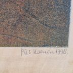 Piet Koenen Moderne Art Compositie Surrealistische Abstract thumbnail 3