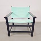Vintage Safari Chair Hyllinge Møbler Denmark 1970 Fauteuil thumbnail 5