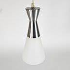 Hala Zeist - Hanglamp - Diabolo - Melkglas - Aluminium - 80'S thumbnail 3