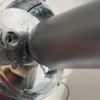 Glashutte Limburg - Chromed Wall Sconce With Glass Top - In Great Condition thumbnail 10