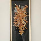 Vintage Wanddecoratie Ingelijste Droogbloemen thumbnail 2