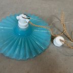 Vintage Kraaglamp – Glas En Porselein thumbnail 10