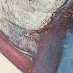 Vintage Origineel Schilderij, "dubbelportret", M.w. Hendeiks thumbnail 7