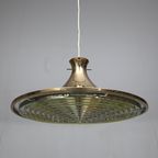 Gouden Vintage Hanglamp, Zweden 1960 thumbnail 4