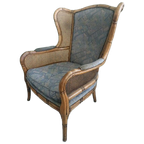 Vintage Giorgetti Wingback Jaren 70 Fauteuil thumbnail 2