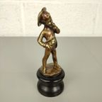Bronzen Beeldje Van Een Roker thumbnail 4