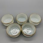 Set Arcopal Arlequin Cups Crème/Goud 5 Stuks thumbnail 5