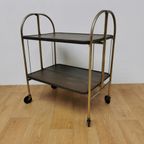 Vintage Barcart Drankenkar Trolley Butlerwagen Serveerwagentje thumbnail 7