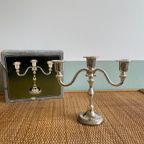 Zilveren Kandelaar Verzilverd - The Mayfair Collection thumbnail 5