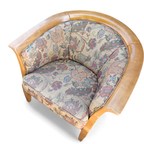 2 X Armchair / Club Chair / Floral Fabric / 1980s thumbnail 6