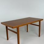 Scandinavisch Vintage Teak Fineren Koffietafel Salontafel thumbnail 2