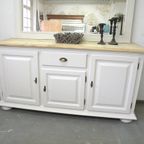 Prachtig Wit Landelijk Dressoir 135 Cm thumbnail 15