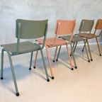 Retro Eettafelstoelen Nieuw Stapelstoel Kantine Prijs P/stuk thumbnail 2