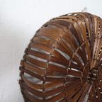 Bamboe Wandlamp Rond Bruin S thumbnail 10