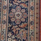 Oudroze, Rood En Blauw Oosters Vloerkleed Met Mooi Motief 285x202cm thumbnail 4
