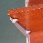 Vintage Scandinavische Teakhouten Wandkast thumbnail 20