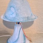 Murano Mushroom Tafellamp Glas En Verguld thumbnail 4