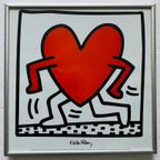 Keith Haring Poster Untitled Heart In Lijst thumbnail 7