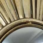 Gouden Zonnespiegel Sunburst Butler Convex Spiegel 37Cm thumbnail 10