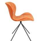 Set (2) Zuiver Omg Velvet Stoel Oranje thumbnail 10