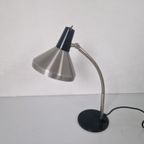 Hala Zeist 751 Bureaulamp Jaren 60 Gooseneck Vintage thumbnail 5