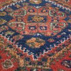 Prachtig Oud Vintage Oosters Vloerkleed Met Voornamelijk Rood Tinten 168x112cm thumbnail 3