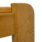 Vintage Minimalistische Eikenhouten Salontafel 80's Design thumbnail 7