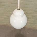 Vintage Bauhaus Plafondlamp Bollamp thumbnail 3