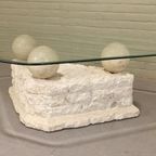 Vintage Postmodern Magnussen Ponte Steen Salontafel thumbnail 7