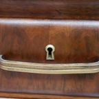 Vintage Dressoir Notenhout thumbnail 10