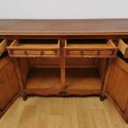 Groot Vintage Landelijk Dressoir Wandkast Buffetkast Ladekast thumbnail 9