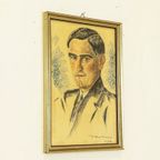 Antiek Portret 1930 thumbnail 4