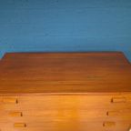 Vintage Tallboy Ladekast, Børge Mogensen Voor Søborg Møbelfabrik, Jaren 60 thumbnail 7